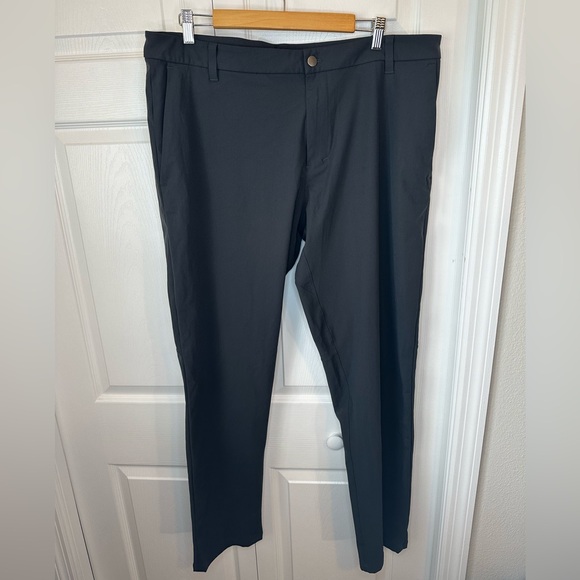 Lululemon Commission Pant Classic 34" *Warpstreme Obsidian sz.38 - Picture 7 of 9